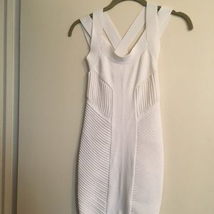 Armani Exchange Fitted Dress